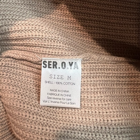 SER.O.YA NWT Alora Skirt color natural size medium - Picture 5 of 8